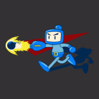 The Blue Bomber Man Vintage Hoodie And Short Set | Artistshot