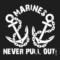 Marines Never Classic T-shirt | Artistshot