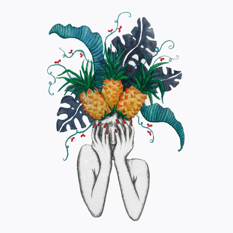 Pineapples Are In My Head T-shirt | Artistshot