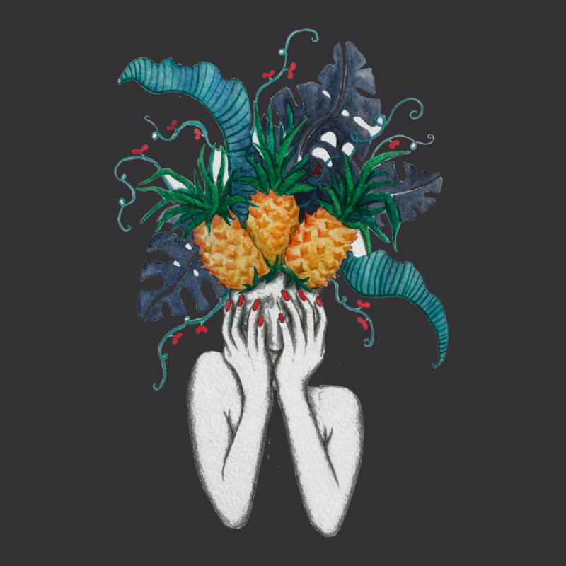 Pineapples Are In My Head Vintage Hoodie | Artistshot