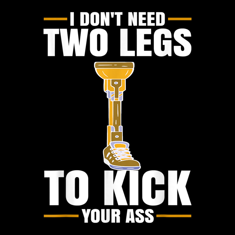 Leg Prosthetic Device Pegleg   Take It Kneesy, Amputee Funny T Shirt Youth Sweatshirt by mal1o2poncio | Artistshot