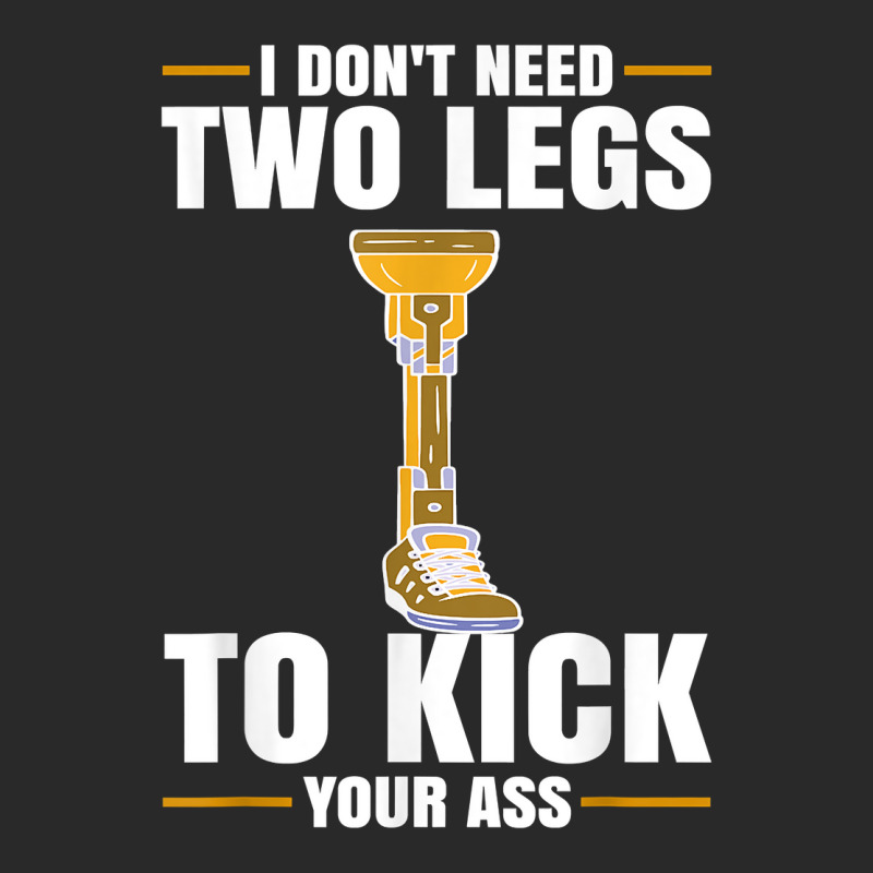 Leg Prosthetic Device Pegleg   Take It Kneesy, Amputee Funny T Shirt Toddler T-shirt by mal1o2poncio | Artistshot