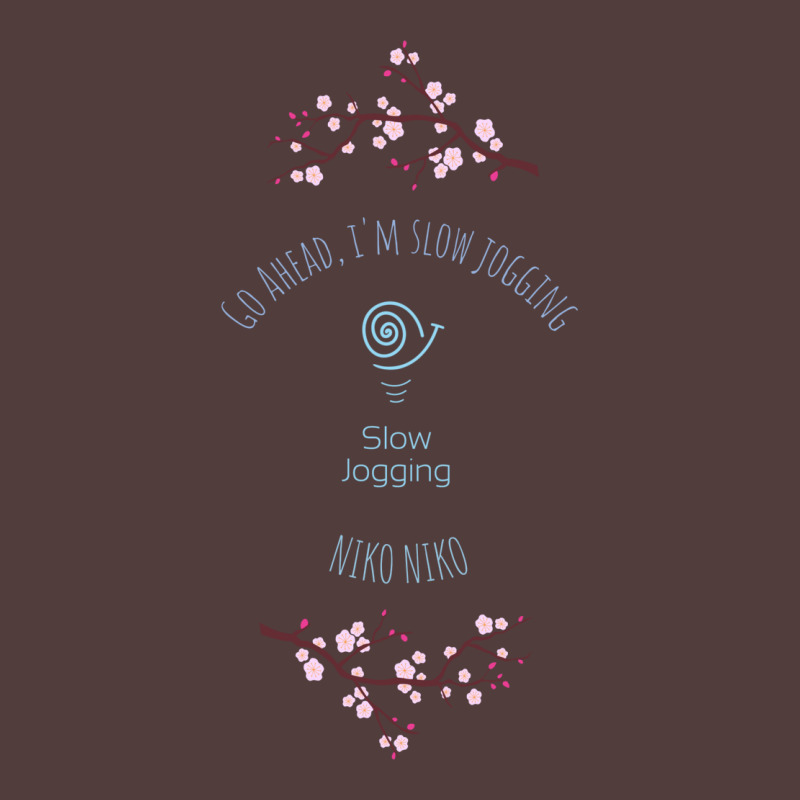 Slow Jogging   Cherry Blossom Edition Graphic T-shirt by itxasdabyf | Artistshot