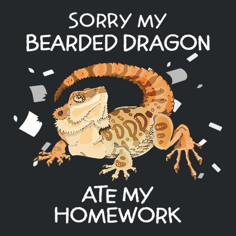 Sorry My Bearded Dragon Ate My Homework 1 Crewneck Sweatshirt by AURRADILLARD | Artistshot