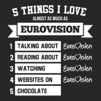 Things I Love Almost As Much As Eurovision Men's T-shirt Pajama Set | Artistshot