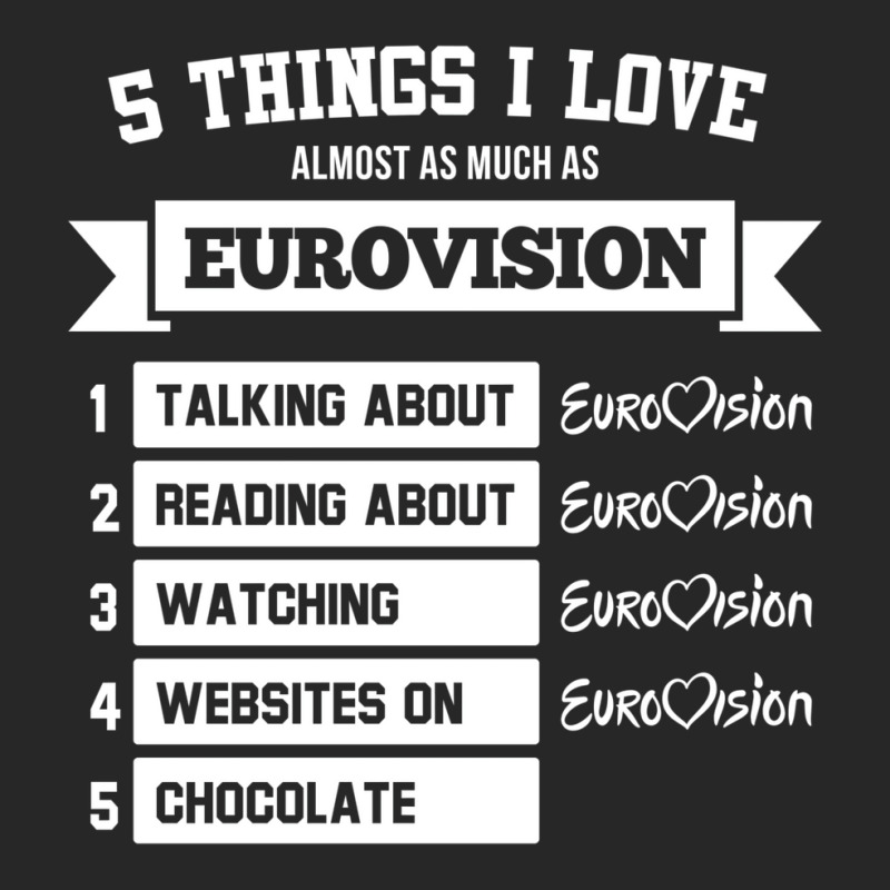 Things I Love Almost As Much As Eurovision Men's T-shirt Pajama Set | Artistshot