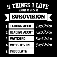 Things I Love Almost As Much As Eurovision Men's 3/4 Sleeve Pajama Set | Artistshot