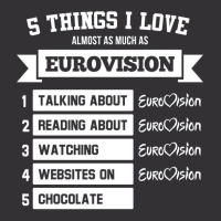 Things I Love Almost As Much As Eurovision Vintage Hoodie | Artistshot