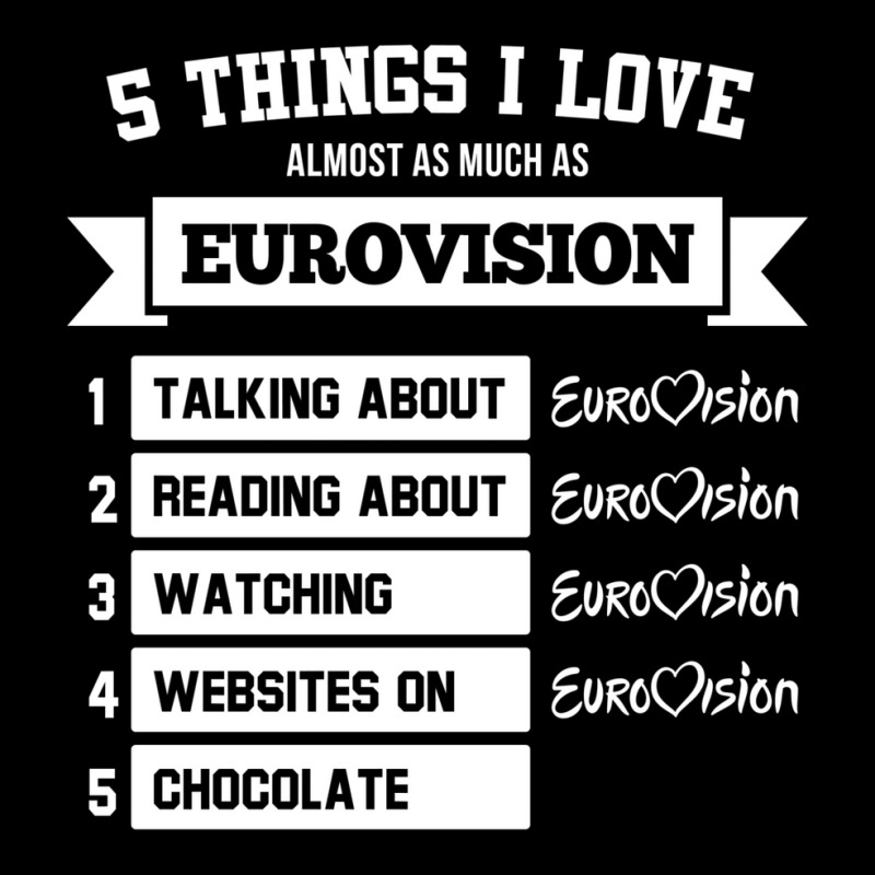 Things I Love Almost As Much As Eurovision Fleece Short | Artistshot