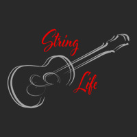 String Life Acoustic Guitar .png Printed Hat | Artistshot