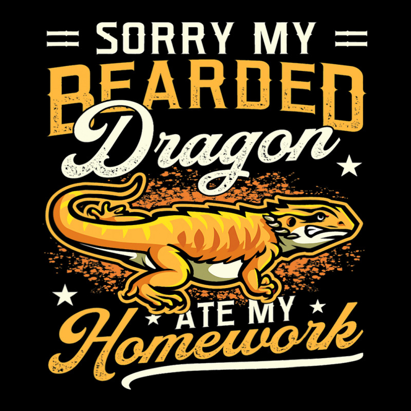 Sorry My Bearded Dragon Ate My Homework Bearded Dragon Long Sleeve Shirts by AURRADILLARD | Artistshot