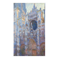 Claude Monet Rouen Cathedral, West Façade V-neck Tee | Artistshot