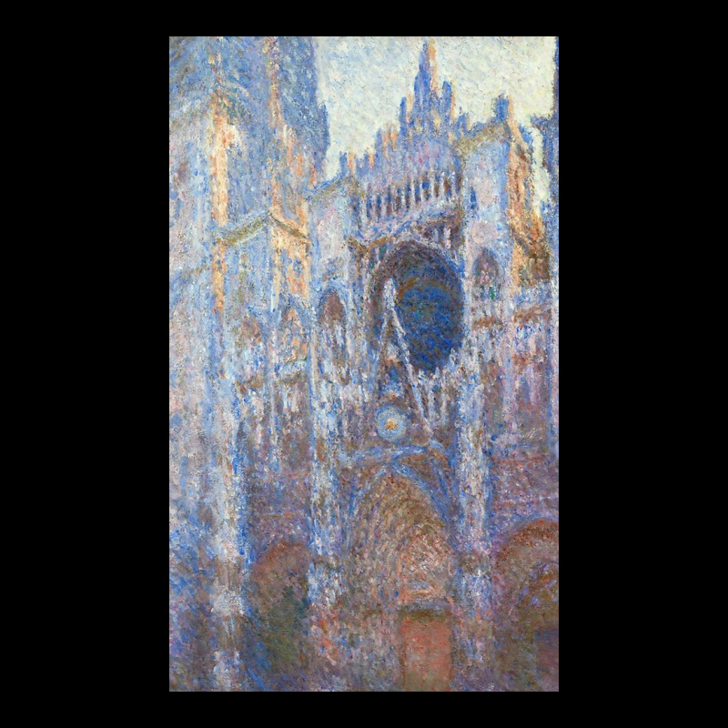 Claude Monet Rouen Cathedral, West Façade Men's 3/4 Sleeve Pajama Set by Brownuh | Artistshot