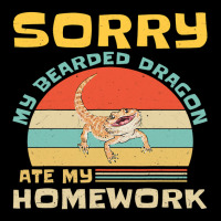 Sorry My Bearded Dragon Ate My Homework Funny Student Pocket T-shirt | Artistshot