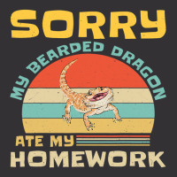 Sorry My Bearded Dragon Ate My Homework Funny Student Vintage Hoodie And Short Set | Artistshot