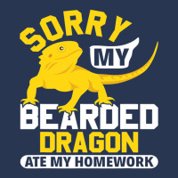 Sorry My Bearded Dragon Ate My Homework Lizard Lover Ladies Denim Jacket | Artistshot