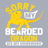 Sorry My Bearded Dragon Ate My Homework Lizard Lover Tank Dress | Artistshot