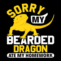 Sorry My Bearded Dragon Ate My Homework Lizard Lover Legging | Artistshot