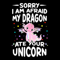 Sorry My Dragon Ate Your Unicorn 3 Adjustable Cap | Artistshot