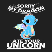 Sorry My Dragon Ate Your Unicorn 31 Ladies Polo Shirt | Artistshot