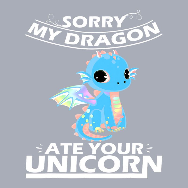 Sorry My Dragon Ate Your Unicorn 31 Tank Dress by AURRADILLARD | Artistshot