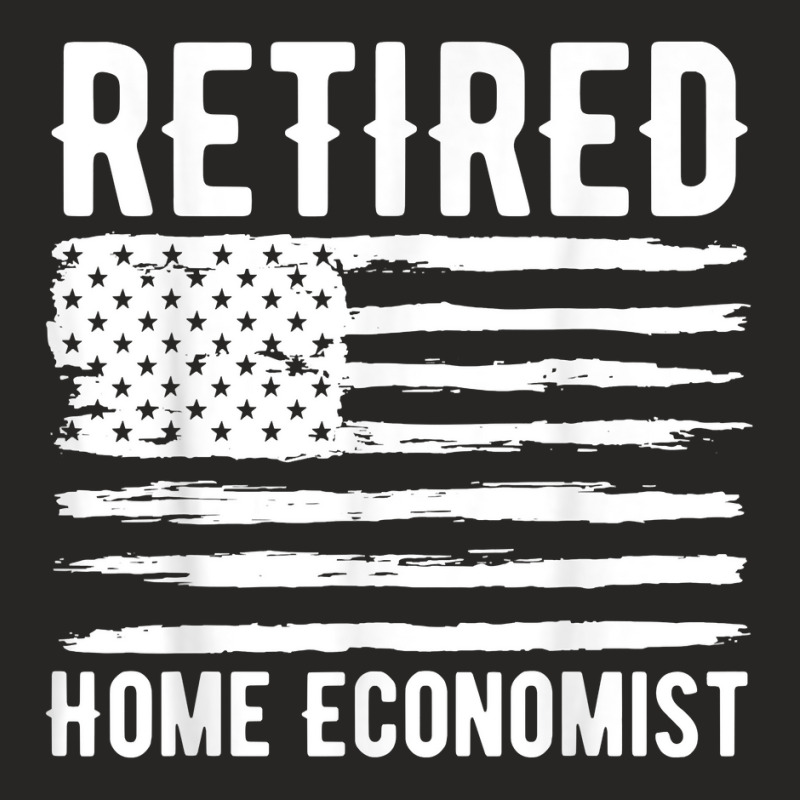 Retired Home Economist Profession American Flag T Shirt Ladies Fitted T-Shirt by prix5d5gosson | Artistshot