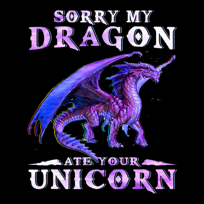 Sorry My Dragon Ate Your Unicorn Dragon Gifts Men Women Adjustable Cap by AURRADILLARD | Artistshot