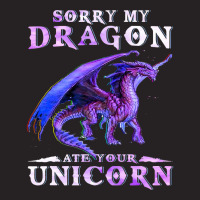 Sorry My Dragon Ate Your Unicorn Dragon Gifts Men Women Vintage Cap | Artistshot