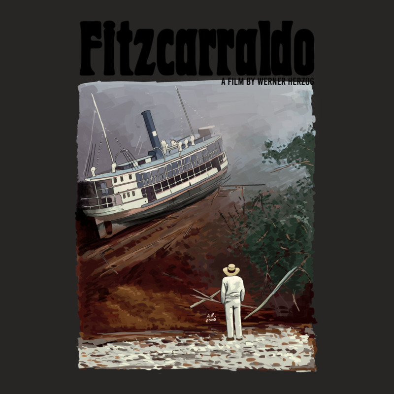 Fitzcarraldo Illustration Ladies Fitted T-shirt | Artistshot