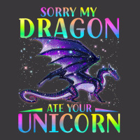 Sorry My Dragon Ate Your Unicorn Funny Ladies Curvy T-shirt | Artistshot