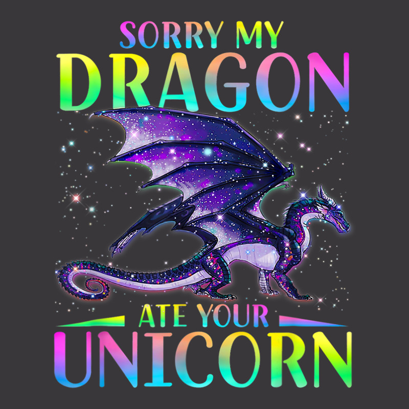 Sorry My Dragon Ate Your Unicorn Funny Ladies Curvy T-Shirt by AURRADILLARD | Artistshot