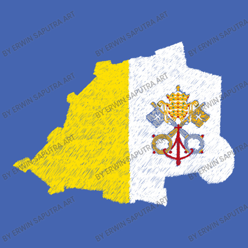 Holy See Map Flag Drawing Line Art Zipper Hoodie | Artistshot