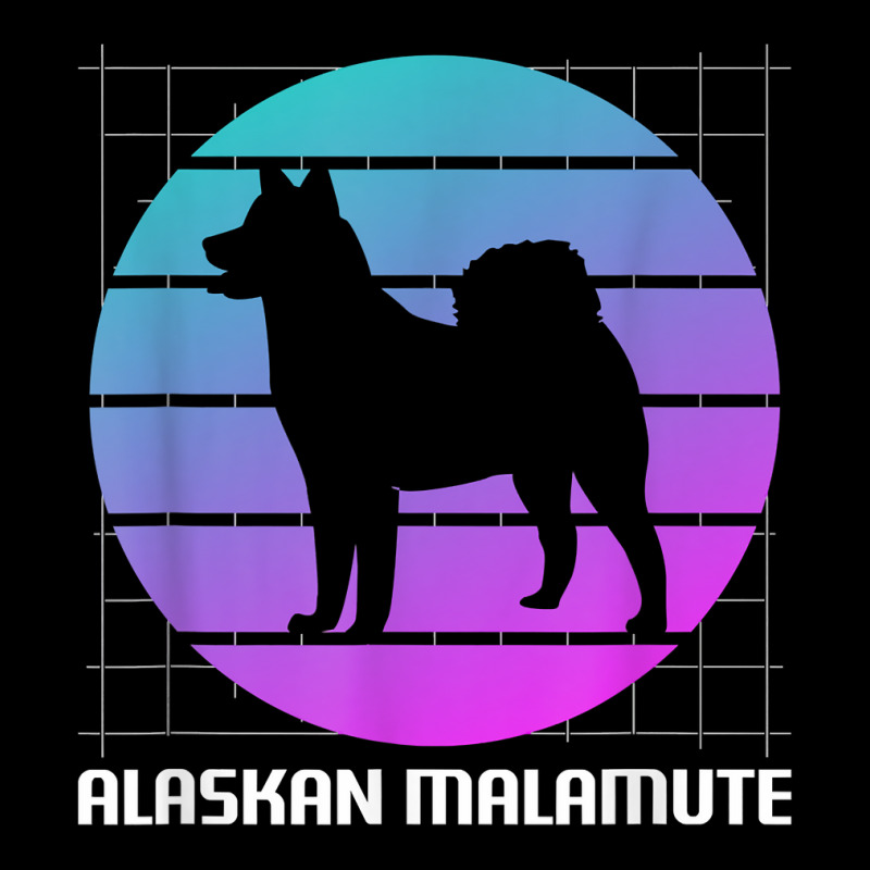 Retro Alaskan Malamute Dog Lover T Shirt Adjustable Cap | Artistshot