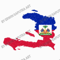 Haiti Map Flag Drawing Line Art Coffee Mug | Artistshot