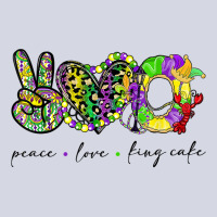 Peace Love King Cake Leopard Mardi Gras Matching Parade T Shirt Fleece Short | Artistshot