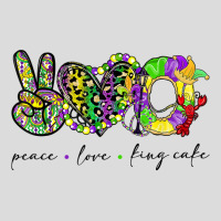 Peace Love King Cake Leopard Mardi Gras Matching Parade T Shirt Men's Polo Shirt | Artistshot