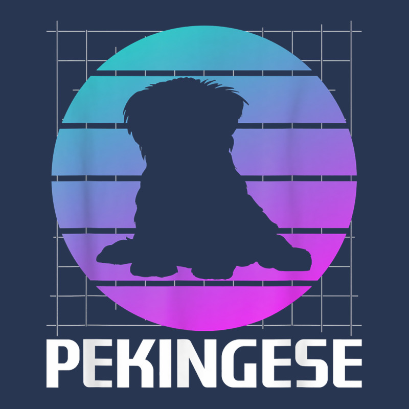 Retro Pekingese Dog Lover T Shirt Ladies Denim Jacket by prix5d5gosson | Artistshot