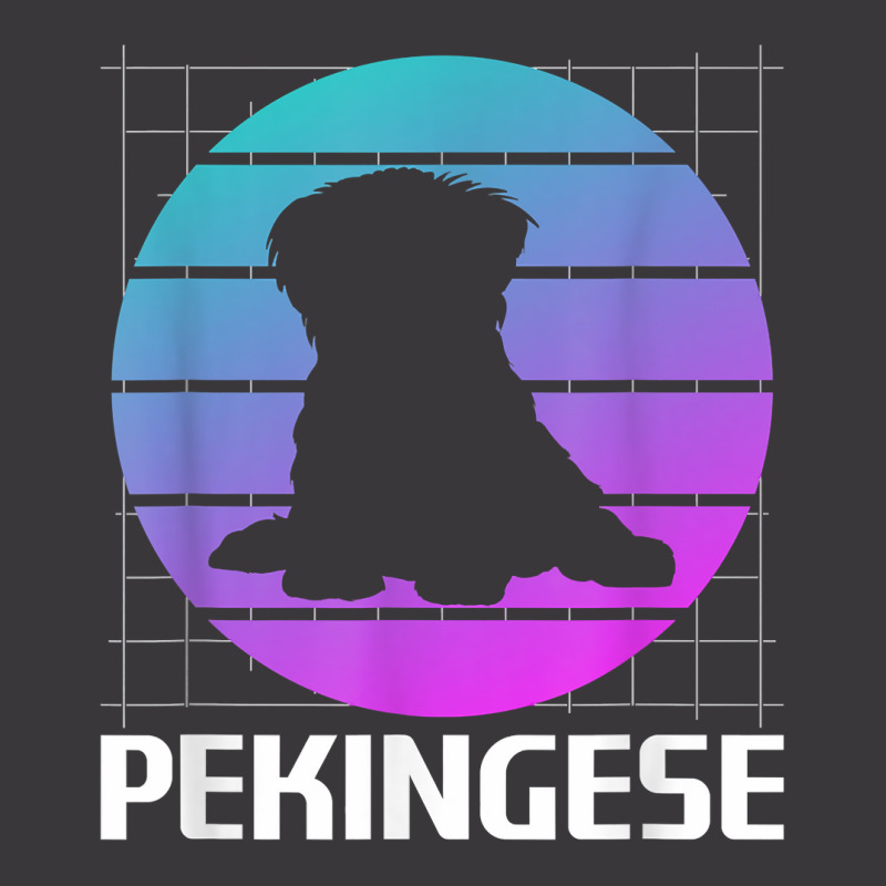 Retro Pekingese Dog Lover T Shirt Ladies Curvy T-Shirt by prix5d5gosson | Artistshot