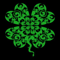 St Patricks Day Dragon Shamrock Clover Irish Women's V-neck T-shirt | Artistshot