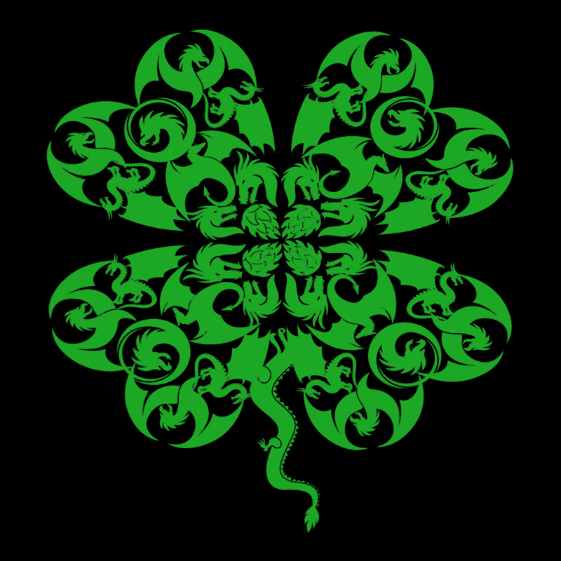 St Patricks Day Dragon Shamrock Clover Irish Women's V-Neck T-Shirt by AURRADILLARD | Artistshot