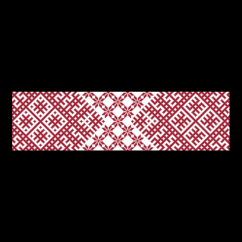 Red Latvian Lielvarde Belt Motif Legging by PeteBabic | Artistshot