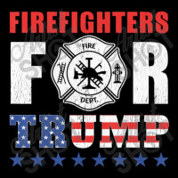 Firefighters For Trump V-neck Tee | Artistshot