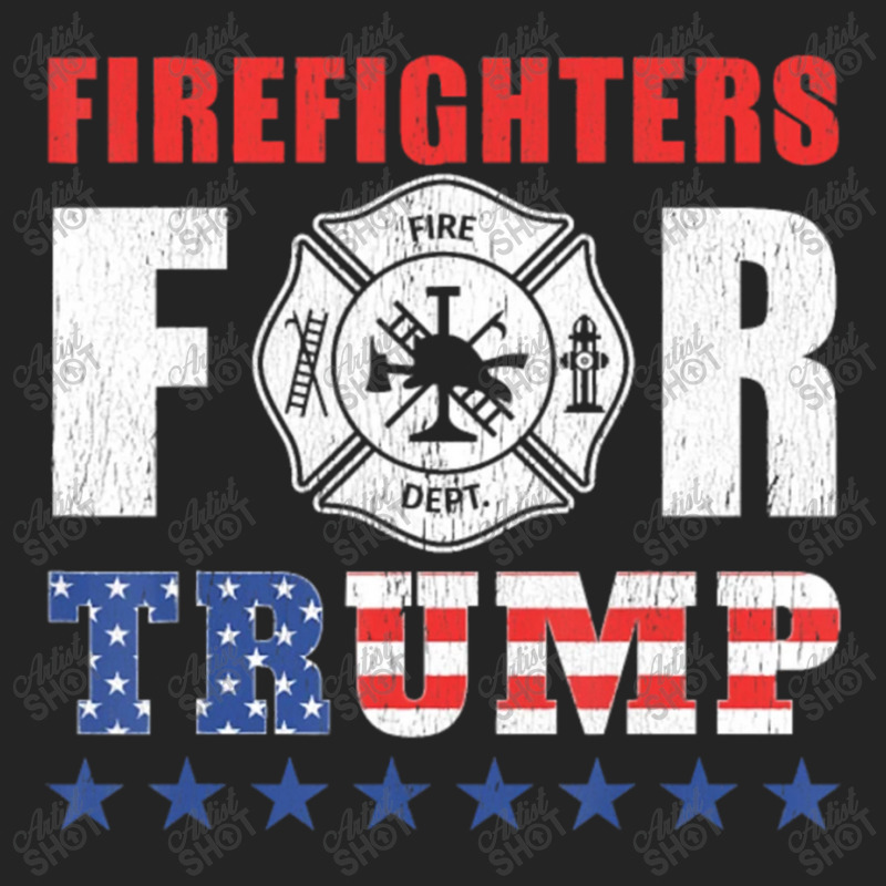 Firefighters For Trump 3/4 Sleeve Shirt | Artistshot