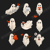 Ghost Valentines, Spooky Valentine's Day Classic T-shirt | Artistshot