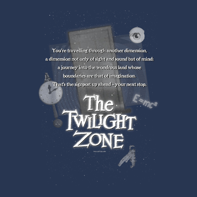 Twilight Zone Monologue T Shirt Men Denim Jacket by genousuv | Artistshot