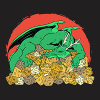 Strong Dragon Protects Dices For Player T-shirt | Artistshot