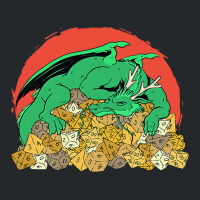 Strong Dragon Protects Dices For Player Crewneck Sweatshirt | Artistshot