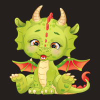 Sugar Cute Baby Dragon Green Dragon 1 Tank Top | Artistshot