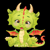 Sugar Cute Baby Dragon Green Dragon 1 V-neck Tee | Artistshot