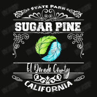 Sugar Pine State Park California Scorecard Crop Tee | Artistshot